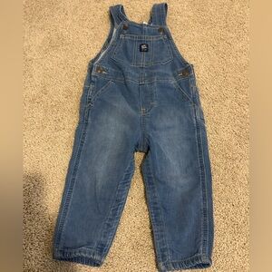 OshKosh B’gosh Blue Denim Overalls 24M